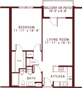 Floorplan of Riddle Village, Assisted Living, Nursing Home, Independent Living, CCRC, Media, PA 12