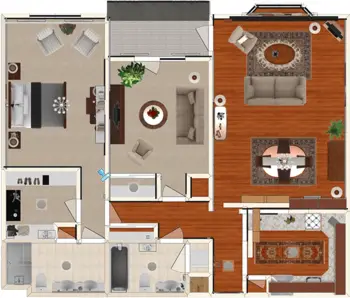 Floorplan of Riddle Village, Assisted Living, Nursing Home, Independent Living, CCRC, Media, PA 6