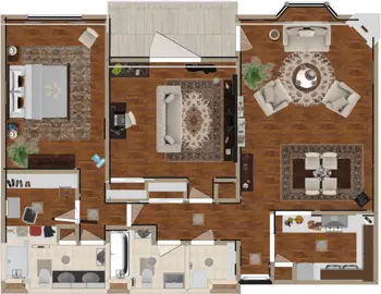 Floorplan of Riddle Village, Assisted Living, Nursing Home, Independent Living, CCRC, Media, PA 7