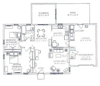 Floorplan of St. Paul's Senior Living Community, Assisted Living, Nursing Home, Independent Living, CCRC, Greenville, PA 2