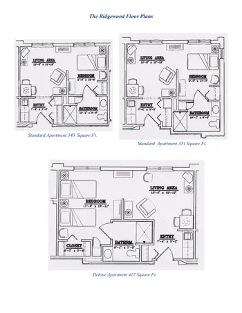 Floorplan of St. Paul's Senior Living Community, Assisted Living, Nursing Home, Independent Living, CCRC, Greenville, PA 5