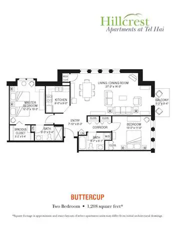 Floorplan of Tel Hai, Assisted Living, Nursing Home, Independent Living, CCRC, Honey Brook, PA 2