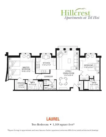 Floorplan of Tel Hai, Assisted Living, Nursing Home, Independent Living, CCRC, Honey Brook, PA 12