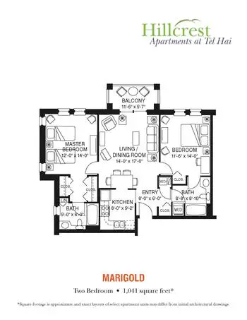 Floorplan of Tel Hai, Assisted Living, Nursing Home, Independent Living, CCRC, Honey Brook, PA 17