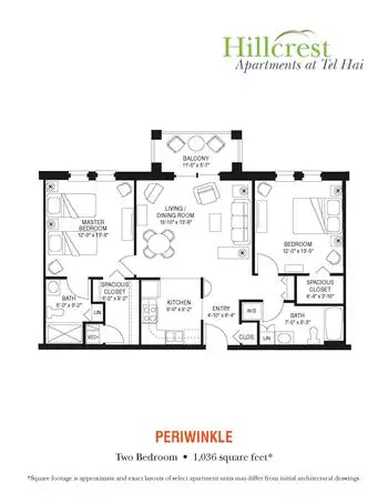 Floorplan of Tel Hai, Assisted Living, Nursing Home, Independent Living, CCRC, Honey Brook, PA 19