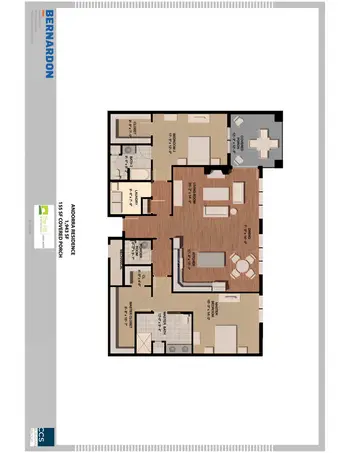Floorplan of The Hill at Whitemarsh, Assisted Living, Nursing Home, Independent Living, CCRC, Lafayette Hill, PA 2