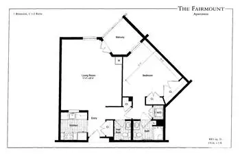 Floorplan of The Hill at Whitemarsh, Assisted Living, Nursing Home, Independent Living, CCRC, Lafayette Hill, PA 5