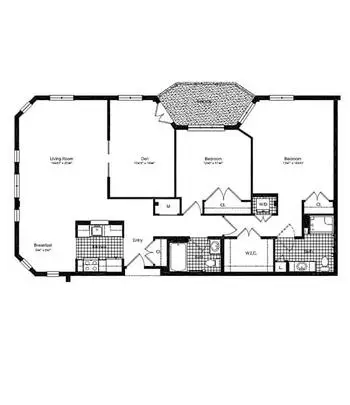 Floorplan of The Hill at Whitemarsh, Assisted Living, Nursing Home, Independent Living, CCRC, Lafayette Hill, PA 20