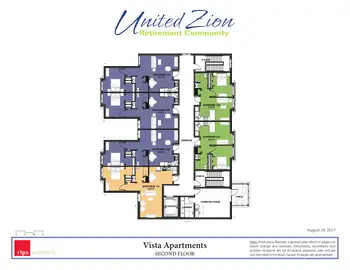 Floorplan of Zerbe Retirement Community, Assisted Living, Nursing Home, Independent Living, CCRC, Narvon, PA 8