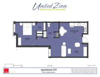Floorplan of Zerbe Retirement Community, Assisted Living, Nursing Home, Independent Living, CCRC, Narvon, PA 17