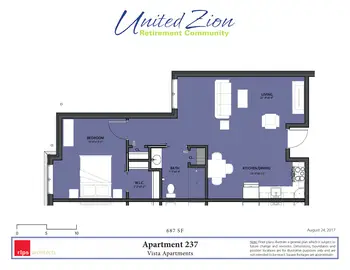 Floorplan of Zerbe Retirement Community, Assisted Living, Nursing Home, Independent Living, CCRC, Narvon, PA 18