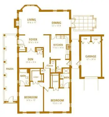 Floorplan of Bishop Gadsden, Assisted Living, Nursing Home, Independent Living, CCRC, Charleston, SC 6