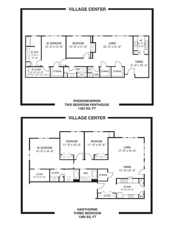 Floorplan of Rolling Green Village, Assisted Living, Nursing Home, Independent Living, CCRC, Greenville, SC 5