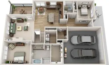 Floorplan of Rolling Green Village, Assisted Living, Nursing Home, Independent Living, CCRC, Greenville, SC 9