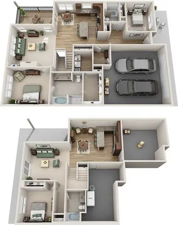 Floorplan of Rolling Green Village, Assisted Living, Nursing Home, Independent Living, CCRC, Greenville, SC 8