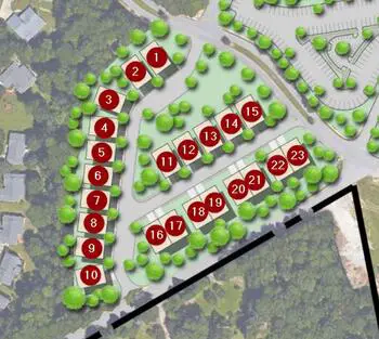 Campus Map of Rolling Green Village, Assisted Living, Nursing Home, Independent Living, CCRC, Greenville, SC 3