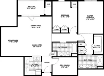 Floorplan of Still Hopes, Assisted Living, Nursing Home, Independent Living, CCRC, West Columbia, SC 12