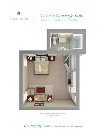 Floorplan of Still Hopes, Assisted Living, Nursing Home, Independent Living, CCRC, West Columbia, SC 13