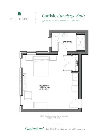 Floorplan of Still Hopes, Assisted Living, Nursing Home, Independent Living, CCRC, West Columbia, SC 14
