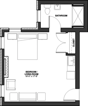 Floorplan of Still Hopes, Assisted Living, Nursing Home, Independent Living, CCRC, West Columbia, SC 17