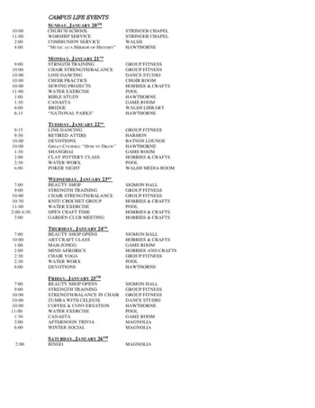 Activity Calendar of The Oaks, Assisted Living, Nursing Home, Independent Living, CCRC, Orangeburg, SC 3