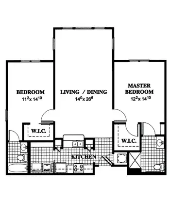 Floorplan of Wildewood Downs, Assisted Living, Nursing Home, Independent Living, CCRC, Columbia, SC 2