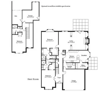 Floorplan of Trezevant Manor, Assisted Living, Nursing Home, Independent Living, CCRC, Memphis, TN 2