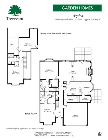 Floorplan of Trezevant Manor, Assisted Living, Nursing Home, Independent Living, CCRC, Memphis, TN 17