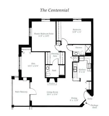 Floorplan of Blakeford, Assisted Living, Nursing Home, Independent Living, CCRC, Nashville, TN 6