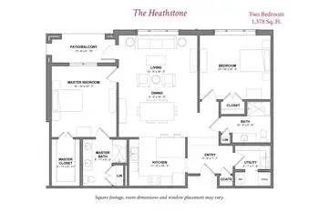 Floorplan of The Village at Germantown, Assisted Living, Nursing Home, Independent Living, CCRC, Germantown, TN 19