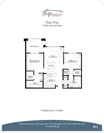 Floorplan of EdenHill, Assisted Living, Nursing Home, Independent Living, CCRC, New Braunfels, TX 5