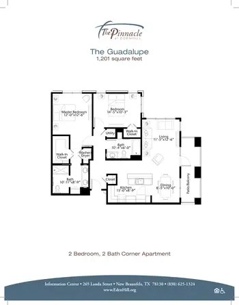 Floorplan of EdenHill, Assisted Living, Nursing Home, Independent Living, CCRC, New Braunfels, TX 7