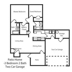 Floorplan of John Knox Village, Assisted Living, Nursing Home, Independent Living, CCRC, Weslaco, TX 3