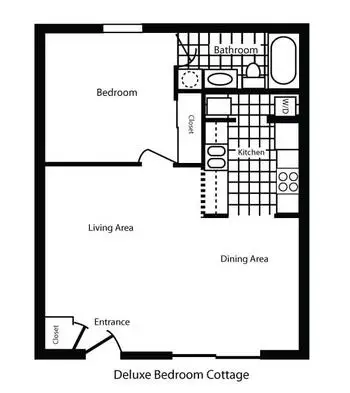 Floorplan of John Knox Village, Assisted Living, Nursing Home, Independent Living, CCRC, Weslaco, TX 9