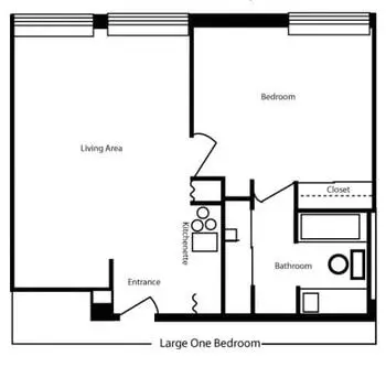 Floorplan of John Knox Village, Assisted Living, Nursing Home, Independent Living, CCRC, Weslaco, TX 11