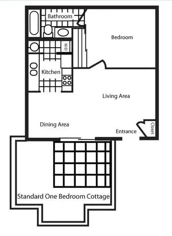 Floorplan of John Knox Village, Assisted Living, Nursing Home, Independent Living, CCRC, Weslaco, TX 13