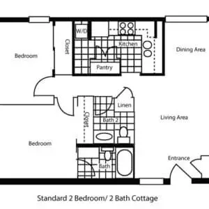 Floorplan of John Knox Village, Assisted Living, Nursing Home, Independent Living, CCRC, Weslaco, TX 15