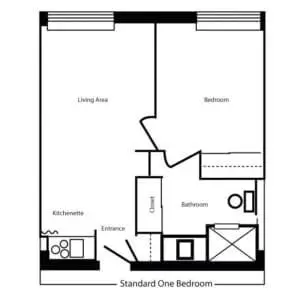 Floorplan of John Knox Village, Assisted Living, Nursing Home, Independent Living, CCRC, Weslaco, TX 17