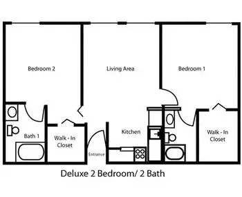 Floorplan of John Knox Village, Assisted Living, Nursing Home, Independent Living, CCRC, Weslaco, TX 7