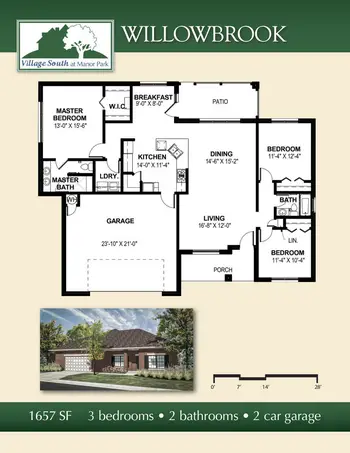 Floorplan of The Village at Manor Park, Assisted Living, Nursing Home, Independent Living, CCRC, Midland, TX 4