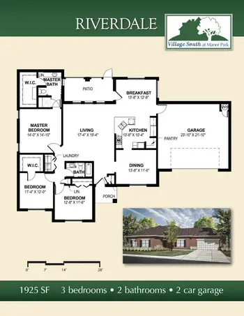 Floorplan of The Village at Manor Park, Assisted Living, Nursing Home, Independent Living, CCRC, Midland, TX 5