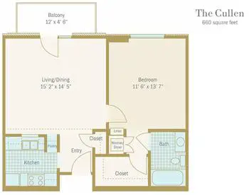 Floorplan of University Place, Assisted Living, Nursing Home, Independent Living, CCRC, Houston, TX 3