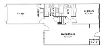 Floorplan of Army Residence Community, Assisted Living, Nursing Home, Independent Living, CCRC, San Antonio, TX 12