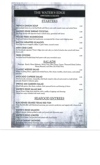 Dining menu of Army Residence Community, Assisted Living, Nursing Home, Independent Living, CCRC, San Antonio, TX 7