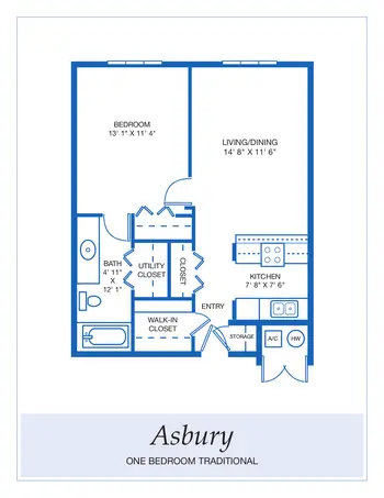 Floorplan of C.C. Young, Assisted Living, Nursing Home, Independent Living, CCRC, Dallas, TX 4
