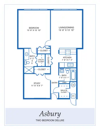 Floorplan of C.C. Young, Assisted Living, Nursing Home, Independent Living, CCRC, Dallas, TX 6