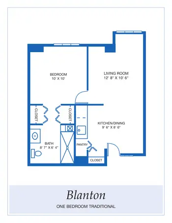 Floorplan of C.C. Young, Assisted Living, Nursing Home, Independent Living, CCRC, Dallas, TX 20