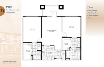 Floorplan of Longhorn Village, Assisted Living, Nursing Home, Independent Living, CCRC, Austin, TX 7