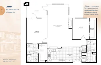 Floorplan of Longhorn Village, Assisted Living, Nursing Home, Independent Living, CCRC, Austin, TX 19