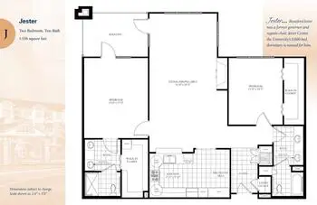 Floorplan of Longhorn Village, Assisted Living, Nursing Home, Independent Living, CCRC, Austin, TX 20